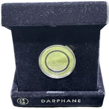 100 year Turkish Republic Blue Polymer Box Certified