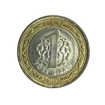 150TH ANNIVERSARY 1 TURKISH LIRA