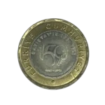 150TH ANNIVERSARY 1 TURKISH LIRA