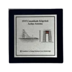 1915 chanakkale Bridge Coin Blue Polymer Box Certified