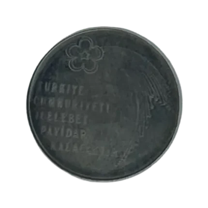 1973 YEAR 50TH 50 LIRA MINT SILVER