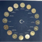 2015 TARİHİ 16 TÜRK DEVLETLERİ HATIRA PARA TAKIMI