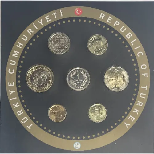 2020 Mint Coin Currency Set-5 2020 Darphane Madeni Para hatıra Seti