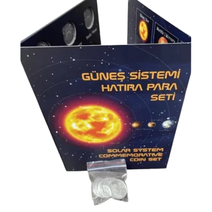 2022 Gezegenler Serisi darphane 1 kuruş Kiti çil