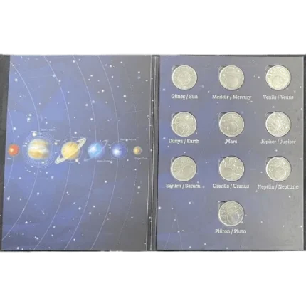 2022 Planets Series Mint 1 Penny Kit Unc