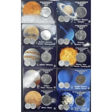 2022 Planets Series Special Folder Unc