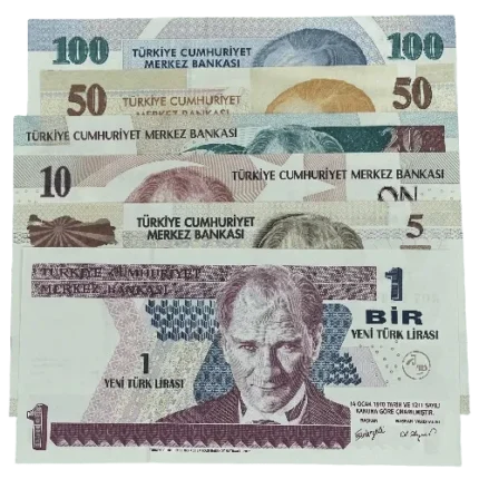 8.EMISSION YTL FULL SET UNC