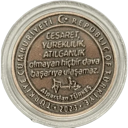 Alparslan Türkeş Bronz madalya