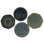 JORDAN LOT 5-10 FİLİS 14 -12 DINAR 4 pieces
