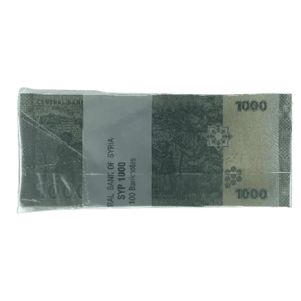 Suriye 1000 Lira Deste çil