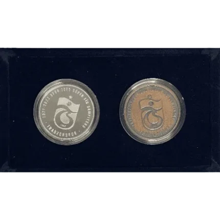 Trabzon Spor 2 Parça Madeni Para Özel seti