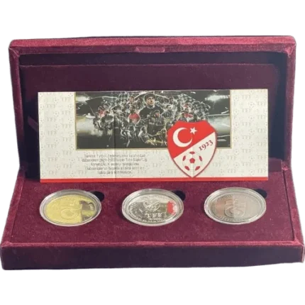 Trabzon Sport Mint 3 Piece Coin Set