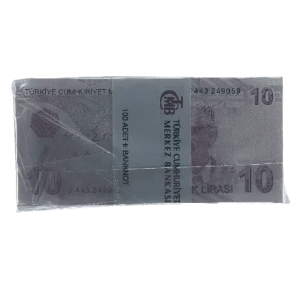 Türkiye 10 tl deste çil