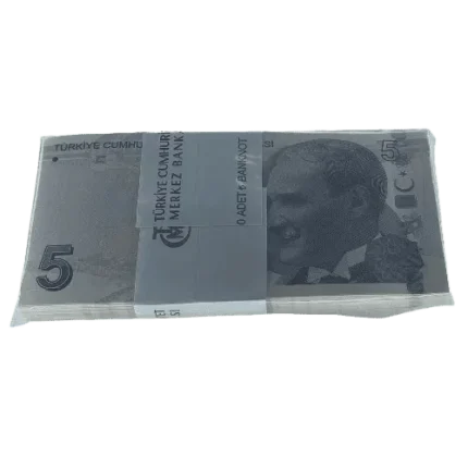 Turkey 5 tl bundle unc