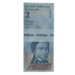 Venezuela 2 Bolivares Unc Bundle