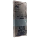 Venezuela 50 Bolivares çil Deste